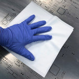 High-Tech Conversions VISION 20® Non-Sterile Polyester Knit Cleanroom Wipes, Heavy-Weight (140 GSM), 9"x9", 150/Bag (HOSVS20-99) Bag of 150