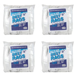 Hospeco® W11 Washcloth Size Terry Wipers White, 10lb Box (HOSN-W11-10) 10lb Box