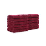 Hospeco® True Color Washcloth 12x12 Bugundy, 12/Pack (HOSP-WASH-BURGUNDY) Pack of 12