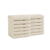 Arkwright Home® Host & Home Washcloth 13x13 Ivory, Case of 60 (HHWC-1313-IV-CS) Case of 60