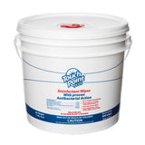 Touch Point® Touch Point® Plus Disinfectant Wipes w/ Dispenser Bucket, 8"x6", 900/Roll, 1 Roll/bucket (HOSWD900B) Case of 2 Rolls