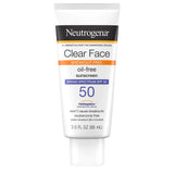 Neutrogena® Clear Face Sunscreen SPF 50 Lotion 3 oz. Tube (1193256_EA) 1/EA