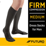 3M™ Futuro™ Compression Socks Knee High Medium Black Closed Toe (1084267_PR) 1/PR