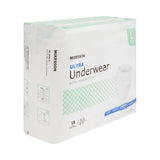 McKesson Ultra Unisex Adult Absorbent Underwear Pull On with Tear Away Seams Large Disposable Heavy Absorbency (724917_BG) 1/BG