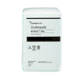Wings™ Plus Disposable Underpad 36 X 36 Inch Fluff / Polymer Heavy Absorbency (853212_CS) 48/CS