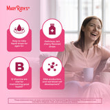 Mary Ruth's® Vegan B-Complex Dietary Supplement Niacin / Vitamin B6 / Folate / B12 / Biotin 2 mg - 2 mg - 400 mcg - 1,500 mcg - 2,500 mcg Strength Drop 1 oz. Cherry Flavor (1271766_EA) 1/EA