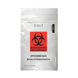 Speci-Zip® Specimen Transport Bag with Document Pouch 6 X 9 Inch Zip Closure Biohazard Symbol NonSterile (762458_CS) 1000/CS