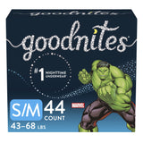 GoodNites® Male Youth Absorbent Underwear Pull On with Tear Away Seams Small / Medium Disposable Heavy Absorbency (1074570_CS) 44/CS