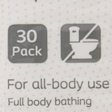 Bedside-Care® EasiCleanse™ Rinse-Free Bath Wipe Soft Pack Scented 30 Count (454879_PK) 30/PK