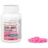 Geri-Dryl Allergy Relief 25 mg Strength Tablet 100 per Bottle (873289_CS) 12/CS