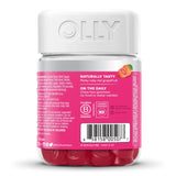OLLY® Undeniable Beauty® Dietary Supplement Biotin / Vitamin C / Vitamin E / Keratin 2,500 mcg - 15 mg - 7.5 mg - 50 mg Strength Gummy 60 per Bottle Grapefruit Glam Flavor (1228378_BT) 1/BT