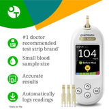 Verio Blood Glucose Test Strips 30 Strips per Pack (1220269_EA) 1/EA