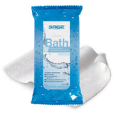 Essential Bath® Medium Weight Rinse-Free Bath Wipe Soft Pack Scented 8 Count (746638_CS) 60/CS