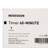 McKesson Mechanical Timer Count Down 60 Minutes Dial Display (476695_EA) 1/EA