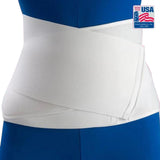 Flex-Support® Contoured Abdominal Binder One Size Fits Most Hook and Loop Closure 28 to 44 Inch Waist Circumference 12 Inch Height Adult (292644_EA) 1/EA