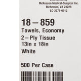 McKesson Procedure Towel 13 W X 18 L Inch White NonSterile (199440_CS) 500/CS