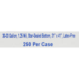McKesson Biohazard Waste Bag Biohazard Symbol / Infectious Waste 30 to 33 gal. Red 31 X 41 Inch (185447_CS) 250/CS