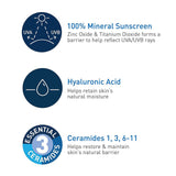CeraVe® Hydrating Mineral Sunscreen Sunscreen SPF 50 Lotion 5 oz. Tube (1253473_EA) 1/EA