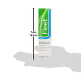 Fleet® Enema 4.5 oz. 19 Gram - 7 Gram Strength Monobasic Sodium Phosphate / Dibasic Sodium Phosphate (652287_EA) 1/EA