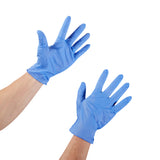 McKesson Confiderm® 3.5C Exam Glove Large NonSterile Nitrile Standard Cuff Length Textured Fingertips Blue Chemo Tested (765876_BX) 200/BX