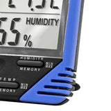Fisherbrand™ Traceable® Thermometer / Clock / Humidity Monitor Fahrenheit / Celsius 32° to 122°F (0° to 50°C) Internal Sensor Flip-out Stand / Wall Mount Battery Operated (482112_EA) 1/EA