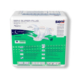 Seni® Super Plus Unisex Adult Incontinence Brief Medium Disposable Heavy Absorbency (1163825_CS) 40/CS