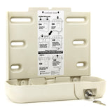 McKesson Prevent® Sharps Container Bracket Plastic Wall Mount Locking (1011864_CS) 2/CS