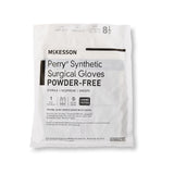 McKesson Perry® Performance Plus Surgical Glove Size 8.5 Sterile Polychloroprene Standard Cuff Length Smooth Dark Green Chemo Tested (1044741_PR) 1/PR