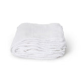Lew Jan Textile Washcloth 12 X 12 Inch White Reusable (496267_DZ) 1/DZ