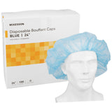 McKesson Bouffant Cap Blue Elastic Closure (237329_CS) 500/CS