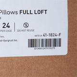 McKesson Bed Pillow 18 X 24 Inch White Single Patient Use (939589_CS) 24/CS