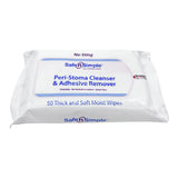Safe n Simple™ Adhesive Remover Wipe 50 per Pack (704616_CS) 600/CS