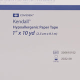 Kendall™ Hypoallergenic Hypoallergenic Medical Tape White 1 Inch X 10 Yard Paper NonSterile (696197_EA) 1/EA