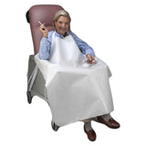 No-Flame™ Smoker's Apron One Size Fits Most Pullover Style White Reusable (171069_EA) 1/EA
