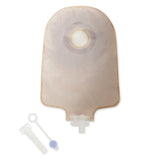 Premier™ Urostomy Pouch One-Piece System 9 Inch Length Flat, Pre-Cut 1-1/2 Inch Stoma Drainable (304038_BX) 10/BX
