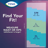 TENA® Women™ Super Plus Female Adult Absorbent Underwear Pull On with Tear Away Seams Small / Medium Disposable Heavy Absorbency (1115186_BG) 18/BG