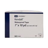 Kendall™ Waterproof Medical Tape White 1 Inch X 10 Yard Cloth NonSterile (10337_BX) 12/BX
