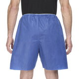 McKesson Exam Shorts 2X-Large Blue SMS Adult Disposable (1197332_CS) 50/CS