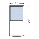 McKesson Mayo Stand Cover 23 X 54 Inch For Mayo Stand (1130797_CS) 30/CS