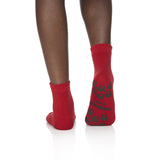 McKesson Terries™ Slipper Socks Unisex Adult X-Large Single Tread Single Patient Use Red (553041_PR) 1/PR