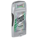 Speed Stick® Power Antiperspirant / Deodorant Solid 3 oz. Fresh Scent (1049051_EA) 1/EA