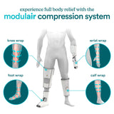 HoMedics® Modulair Compression Wrap Calf Massager with Controller 2.5 X 7.25 X 12.5 Inch (1253806_EA) 1/EA