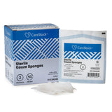 CareStock™ Gauze Sponge 4 X 4 Inch 8-Ply Sterile 2 per Pack (1242204_CS) 600/CS