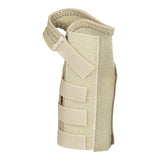 McKesson Wrist Brace Low Profile / Contoured / Wraparound Aluminum / Cotton / Elastic Right Hand Beige X-Small (1159151_EA) 1/EA