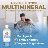 Mary Ruth's® Liquid Nighttime Multimineral Dietary Supplement Vitamin C / D / Calcium / Magnesium 1 mg - 1.7 mcg - 60 mg - 10 mg Strength Liquid 30 oz. Coconut Flavor (1271768_EA) 1/EA