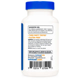 nutricost® Vitamin B2 Riboflavin Dietary Supplement Vitamin B2 400 mg Strength Capsule 120 Per Bottle (1270249_BT) 1/BT