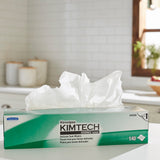 Kimtech Science Kimwipes Delicate Task Wipe Light Duty 140 Count Box 14-7/10 X 16-3/5 Inch NonSterile Disposable (724834_CS) 15/CS