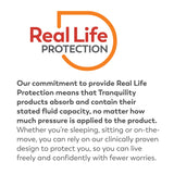 Tranquility® Premium DayTime™ Unisex Adult Absorbent Underwear Pull On with Tear Away Seams Large Disposable Heavy Absorbency (695737_BG) 16/BG