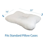 Roscoe Medical Cervical Pillow Soft 16 X 23 Inch White (999349_EA) 1/EA