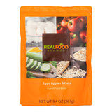 Real Food Blends® Tube Feeding Formula Apples, Whole Eggs, Water, Zucchini, Falxseed Oil, Rolled Oats (Oats are certified gluten-free.) Liquid 9.4 oz. Pouch (1079120_CS) 12/CS